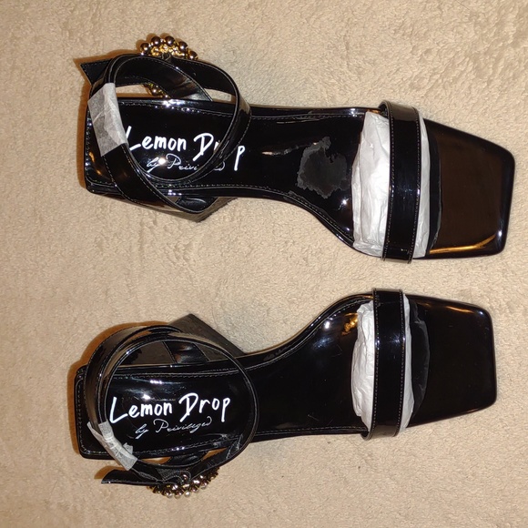 👣 Sweet LEMON DROP by PRIVILEGED Damian Heels in Black footwear - Picture 11 of 15